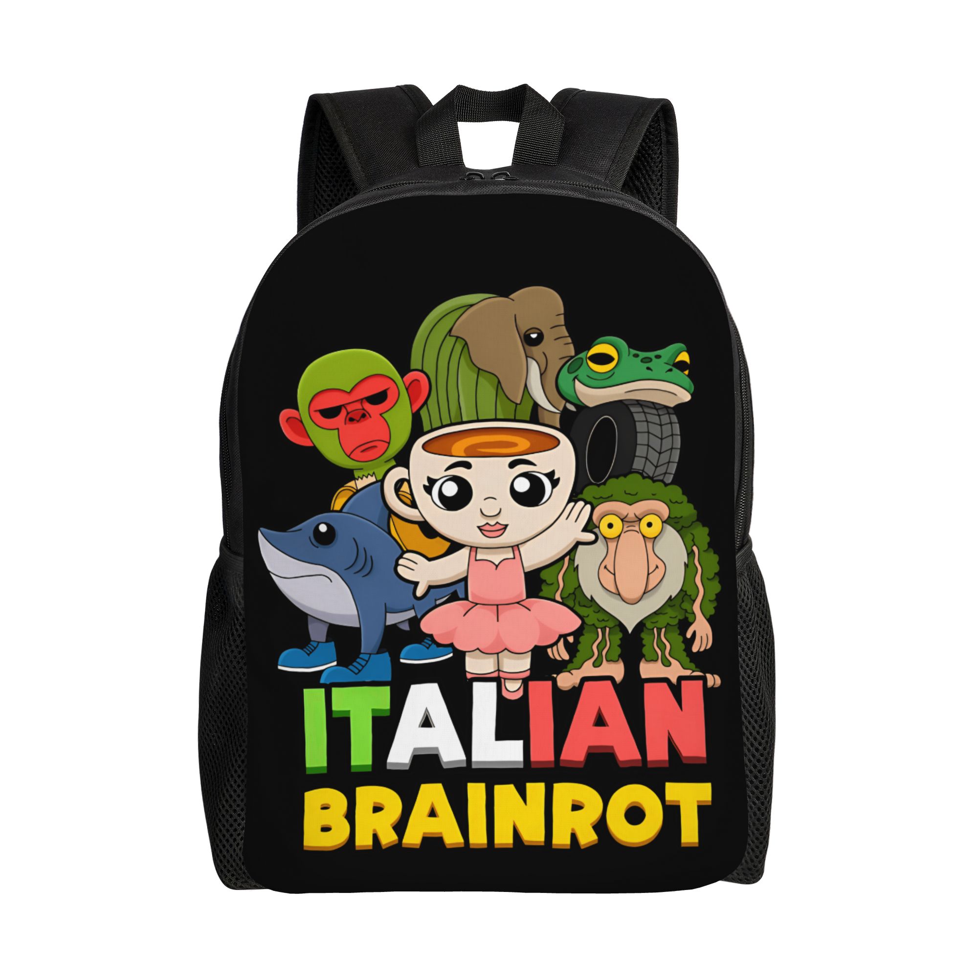 Interior Design University In China - Italian Brainrot Backpack Leisure Backpacks Girl