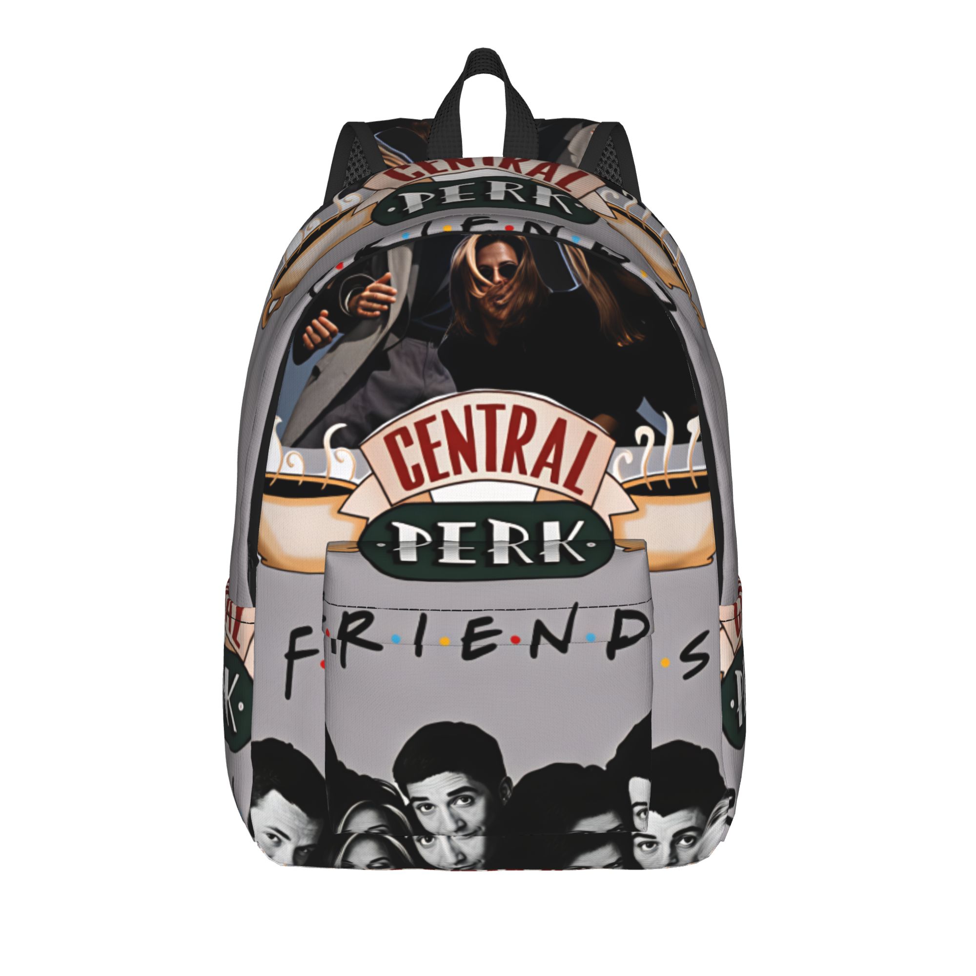Interior Design University In China - Friends Vintage Cast Perk Logo Backpack