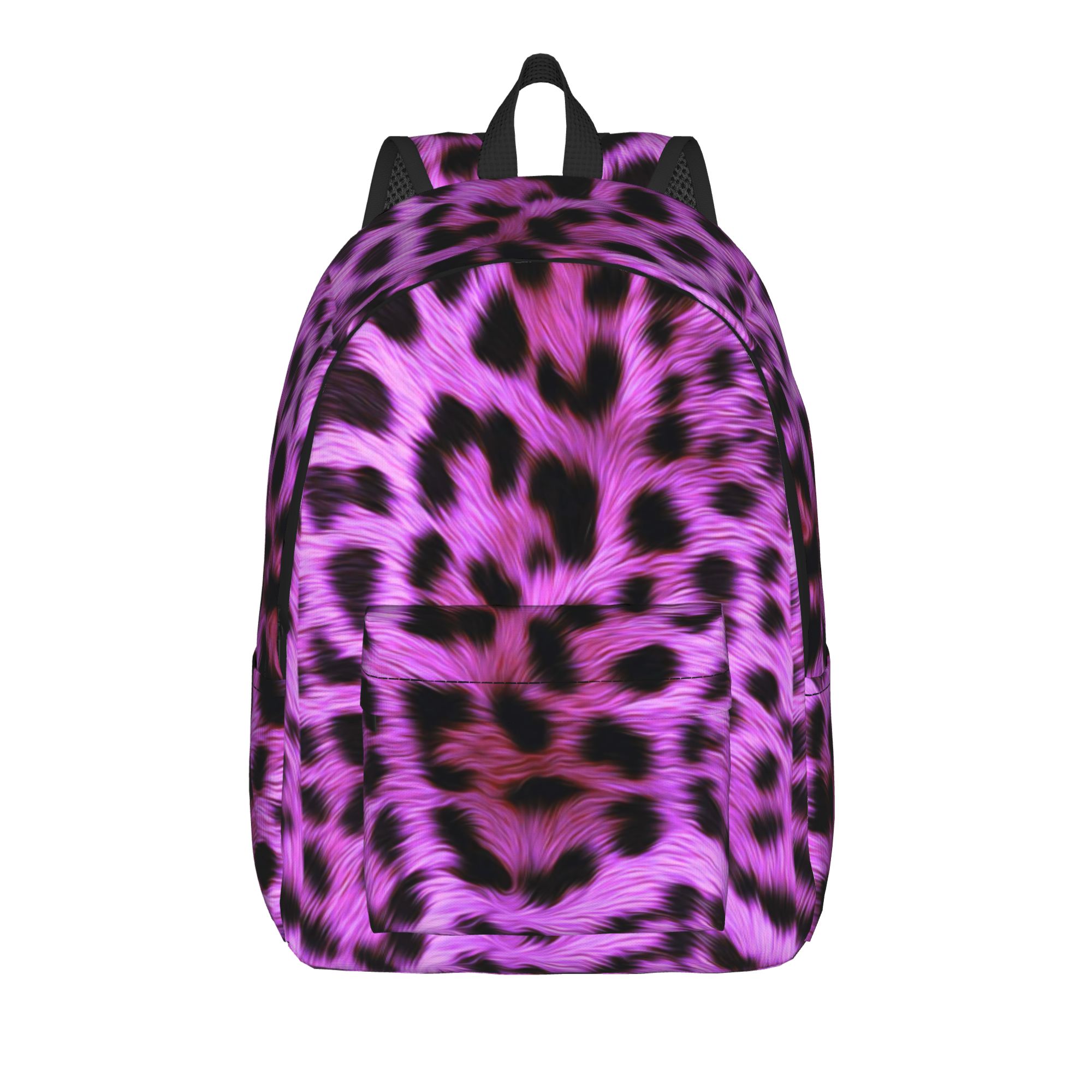 Interior Design University In China - Leopard Texture Backpack Teen Durable Backpacks