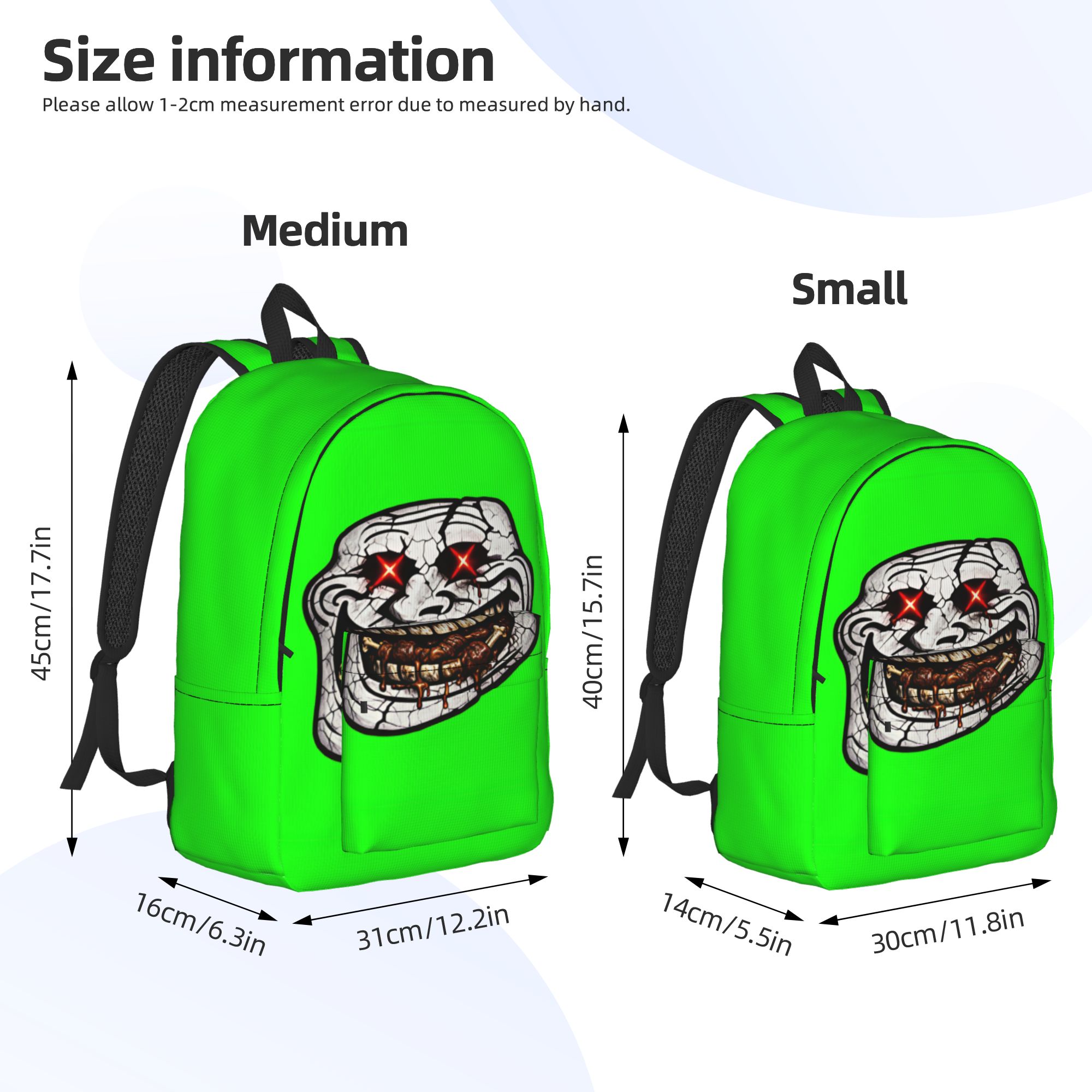 Trollface Funny Backpack  Univ - Interior Design University In China recension och pris