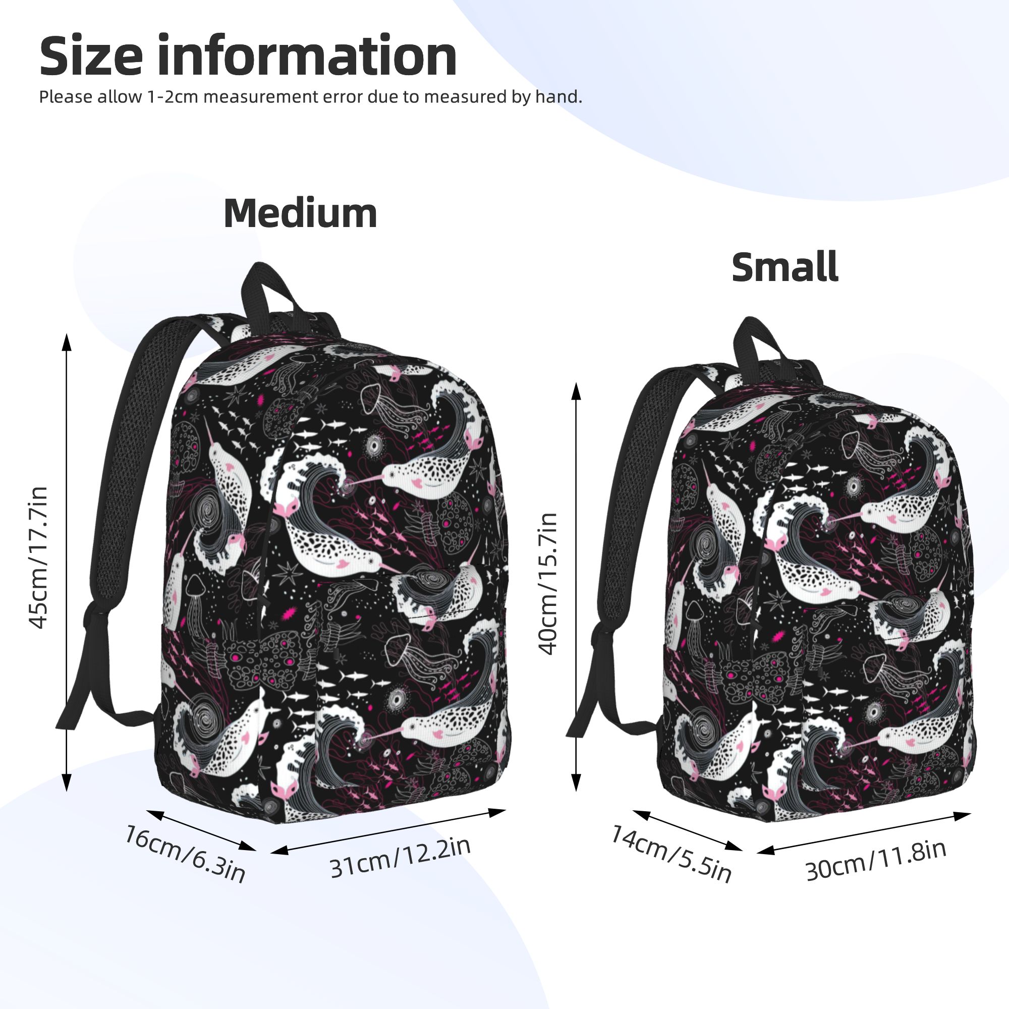 Narwhal Ocean Backpack  Univer - Interior Design University In China recension och pris